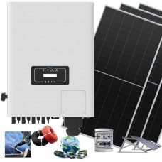 Мережева сонячна електростанція під ключ на 50 кВт Deye SUN-50K-G04 + Longi Solar Hi-MO 7 LR8-66HGD-605m-Bf