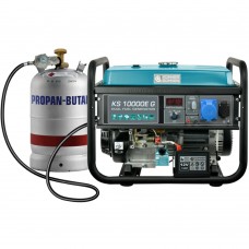 Генератор газобензиновий на 8 кВт Konner&Sohnen KS 10000E G (1-фаза; 230В)