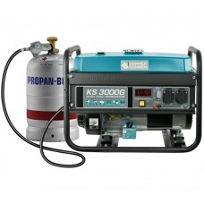 Генератор газобензиновий на 3 кВт Konner&Sohnen KS 3000 G (1-фаза; 230В)