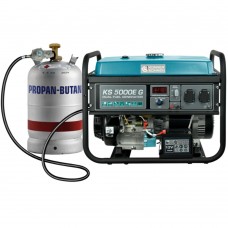 Генератор газобензиновий на 4.5 кВт Konner&Sohnen KS 5000E G (1-фаза; 230В)