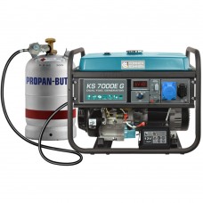 Генератор газобензиновий на 5.5 кВт Konner&Sohnen KS 7000E G (1-фаза; 230В)