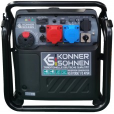 Інверторний бензиновий генератор на 8.5 кВт Konner&Sohnen KS 8100iE 1/3 ATSR (1-фаза 230В / 3-фази 400В)