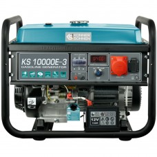 Генератор бензиновий на 8 кВт Konner&Sohnen KS 10000E-3 (3-фази; 400В)