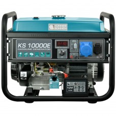 Генератор бензиновий на 8 кВт Konner&Sohnen KS 10000E (1-фаза; 230В)