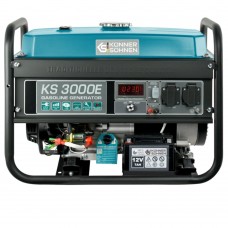 Генератор бензиновий на 2.9 кВт Konner&Sohnen KS 3000Е (1-фаза; 230В)