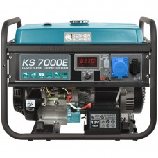 Генератор бензиновий на 5.5 кВт Konner&Sohnen KS 7000E (1-фаза; 230В)