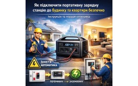 Як підключити портативну зарядну станцію до будинку та квартири безпечно – поради Як підключити портативну зарядну станцію до будинку та квартири безпечно – поради