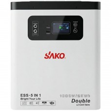 Портативна зарядна станція на 2 кВт Sako Alpha-ESS-1000W/2KWh (1000 Вт/230 В, LiFePO4)