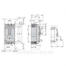 Силовой автомат Eaton LZMN3-A500-I