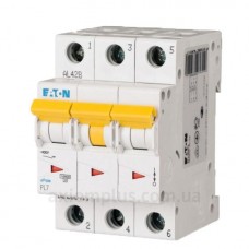 Автоматический выключатель Eaton Moeller PL7-D25/3