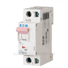 Автоматический выключатель Eaton Moeller PL7-C2/1N