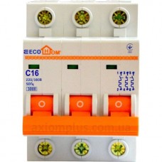 Автоматический выключатель Аско-Укрем ECO 3p С 16A
