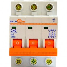 Автоматический выключатель Аско-Укрем ECO 3p С 40A