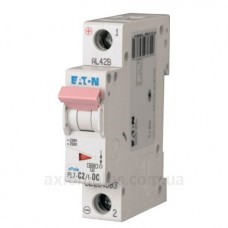 Автоматический выключатель Eaton PL7-C2/1-DC 250В DC 2А C