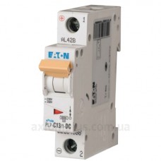 Автоматический выключатель Eaton PL7-C13/1-DC 250В DC 13А C Автоматический выключатель Eaton PL7-C13/1-DC 250В DC 13А C