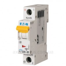 Автоматический выключатель Eaton PL7-C25/1-DC 250В DC 25А C