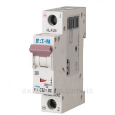 Автоматический выключатель Eaton PL7-C32/1-DC 250В DC 32А C