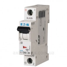 Автоматический выключатель Eaton PL7-C40/1-DC 250В DC 40А C