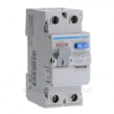 УЗО 2х16 А CC216J, 10 мА, А, 2м Hager