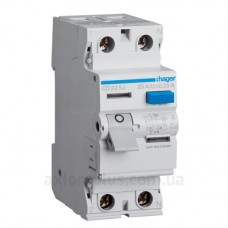 УЗО 2х25 А CD225J, 30 мА, А, 2м Hager