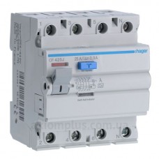 УЗО 4х25 А CF425J, 300 мА, А, 4м Hager