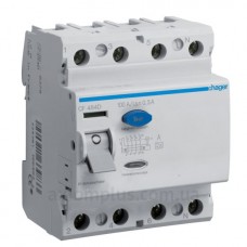 УЗО 4х100 А CF484D, 300 мА, А, 4м Hager