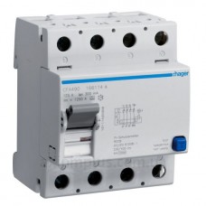 УЗО 4х125 А CFA490, 300 мА, А, 4м Hager