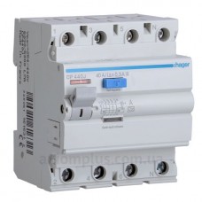 УЗО 4х40 А CP440J, 300 мА, А, S, 4м Hager