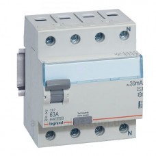 УЗО TX3 4P 25A 30мА AC, Legrand