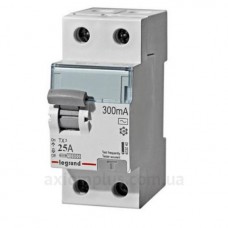 УЗО TX3 2P 25A 300мА AC, Legrand