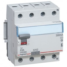 УЗО TX3 4P 63A 300мА AC, Legrand
