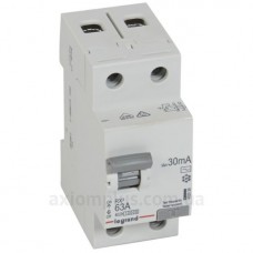 УЗО RX3 2P 63А 30mA AC Legrand