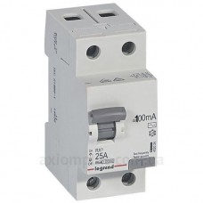 УЗО RX3 2P 25А 100mA AC Legrand
