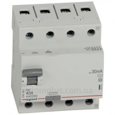УЗО RX3 4P 40А 30mA AC Legrand