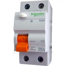 УЗО Schneider Electric ВД63 2Р 40А 300мA АС