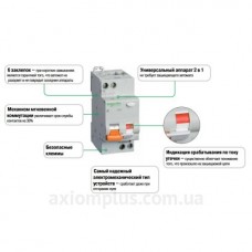 Диф автомат Schneider Electric АД63 2P 16A З 30МА