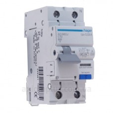 Диф.автомат 1+N, 10 А AD960J Hager