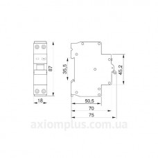 Дифавтомат АВДТ32М, С20, 30мА, IEK