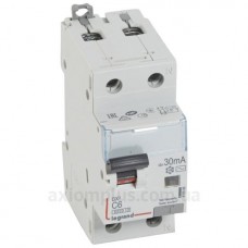 Диференціальний вимикач 1P+N C 6A 30 мА AC, Legrand.