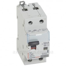 Дифф.автомат 1P+N C 40A 30mA AC, Legrand