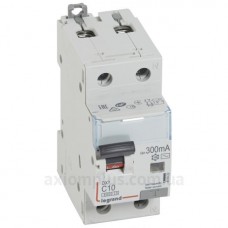 Дифавтомат 1P+N C 10A 300мA AC, Legrand