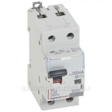 Диффавтомат 1P+N C 32A 300мA AC, Legrand