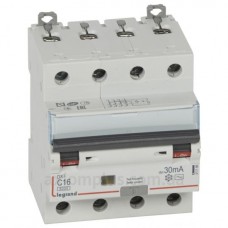 Диф.автомат 4P C 16A 30мA AC, Legrand