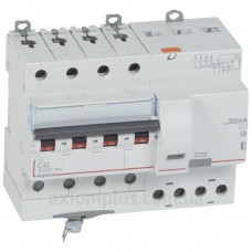 Вимикач автоматичний диференціальний 4P C 40A 300мА AC, Legrand