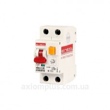 Дифавтомат e.industrial.elcb.2.C06.30, 2р, 06А, C, 30мА