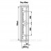 Корпус металлический ЩРв-2х48зк-1 36 IP31 «Universal» IEK