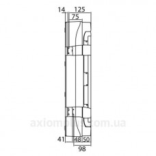 Щит настенный 54 мод. с дверцей RAL7035 Ram Base, DKC