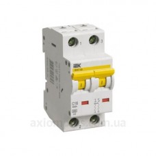 Автомат защиты сети ВА47-60 2Р, С, 6А, 6кА, IEK