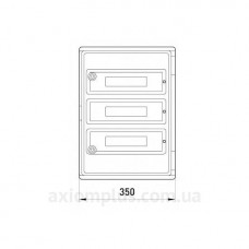 Шкаф ударопрочный e.plbox.350.500.195.45m.tr E.Next