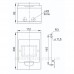 Навесной пластиковый щиток IEK MKP12-N-04-40-20-L ЩРН 4 модуля Light IP41